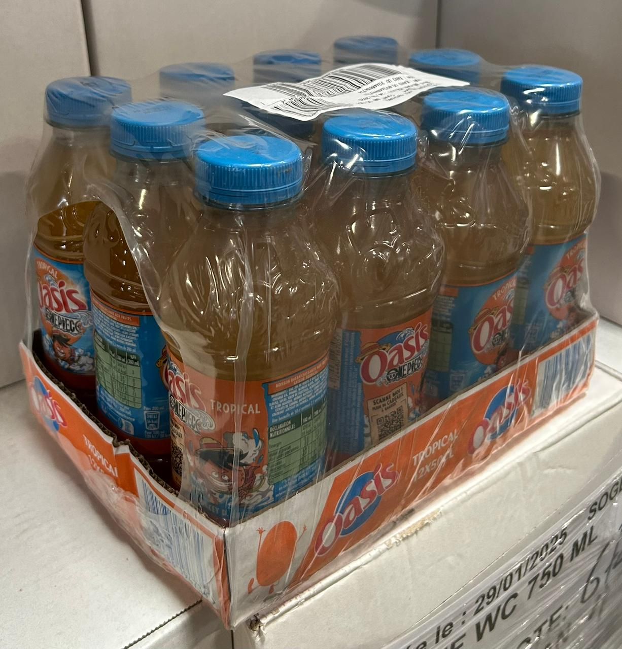 Boissons aux fruits saveur tropical 50CLx12