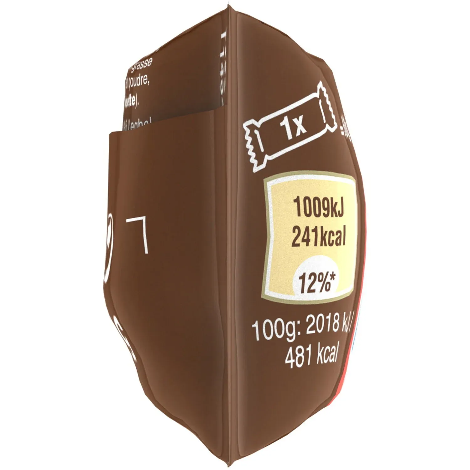 Barre chocolatée fourrée cacahuètes et caramel  SNICKERS