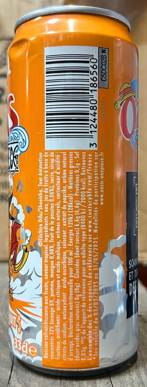 OASIS CAN TROPICAL 33CL