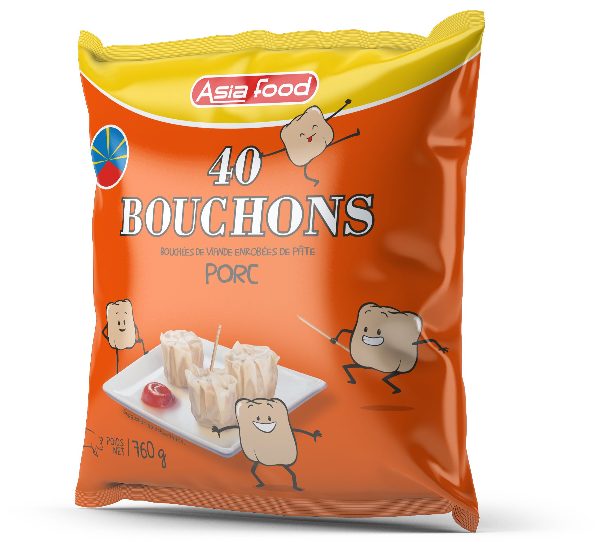 40 BOUCHONS PORC