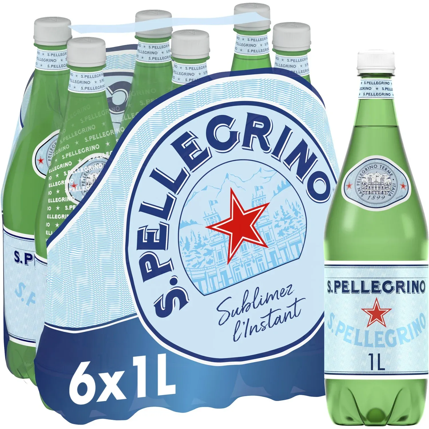 Eau Minérale Naturelle Gazeuse S.PELLEGRINO