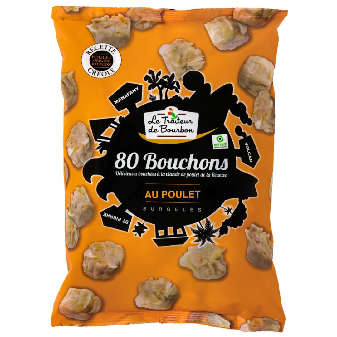 80 bouchons de poulet