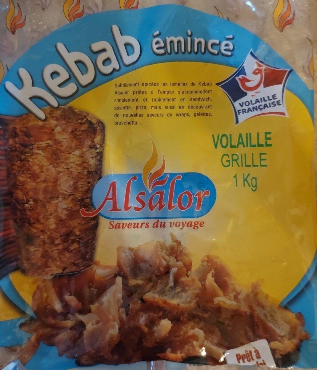 Émincé kebab de volaille halal 1 kg