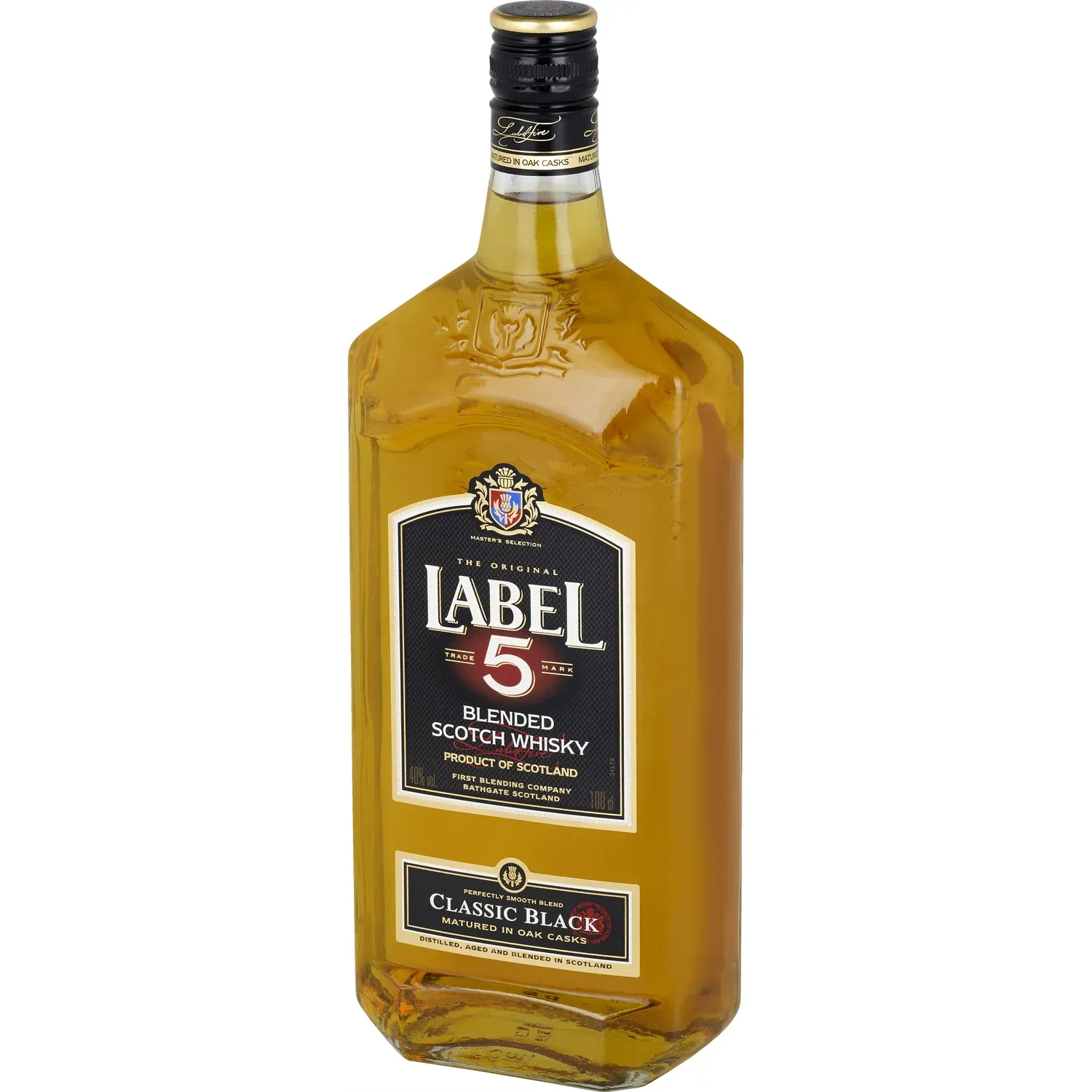 Whisky scotch Classic Black LABEL 5