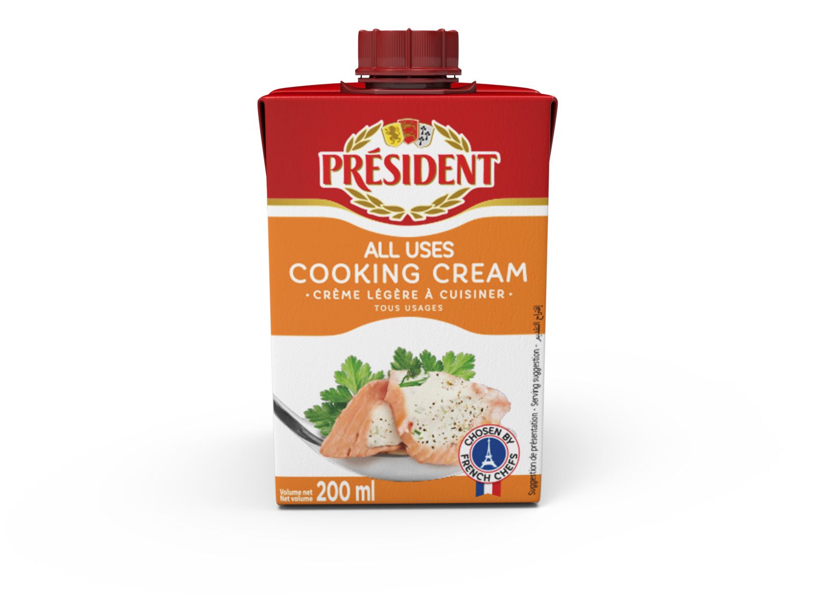 CREM CUISSON 18% PRESIDENT20C