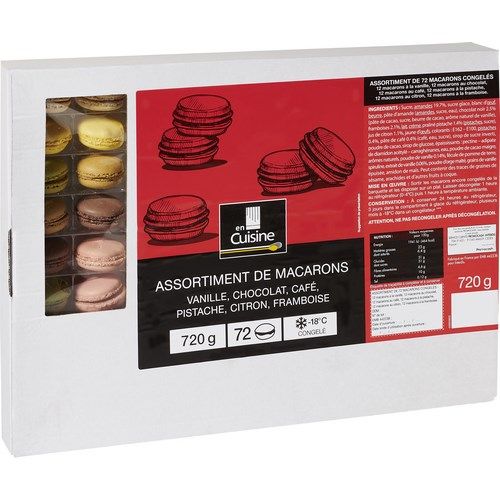 Macarons × 72 – 792 g