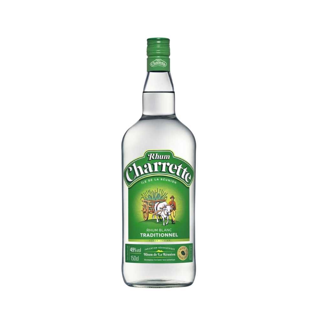 10 cl de rhum Charette blanc