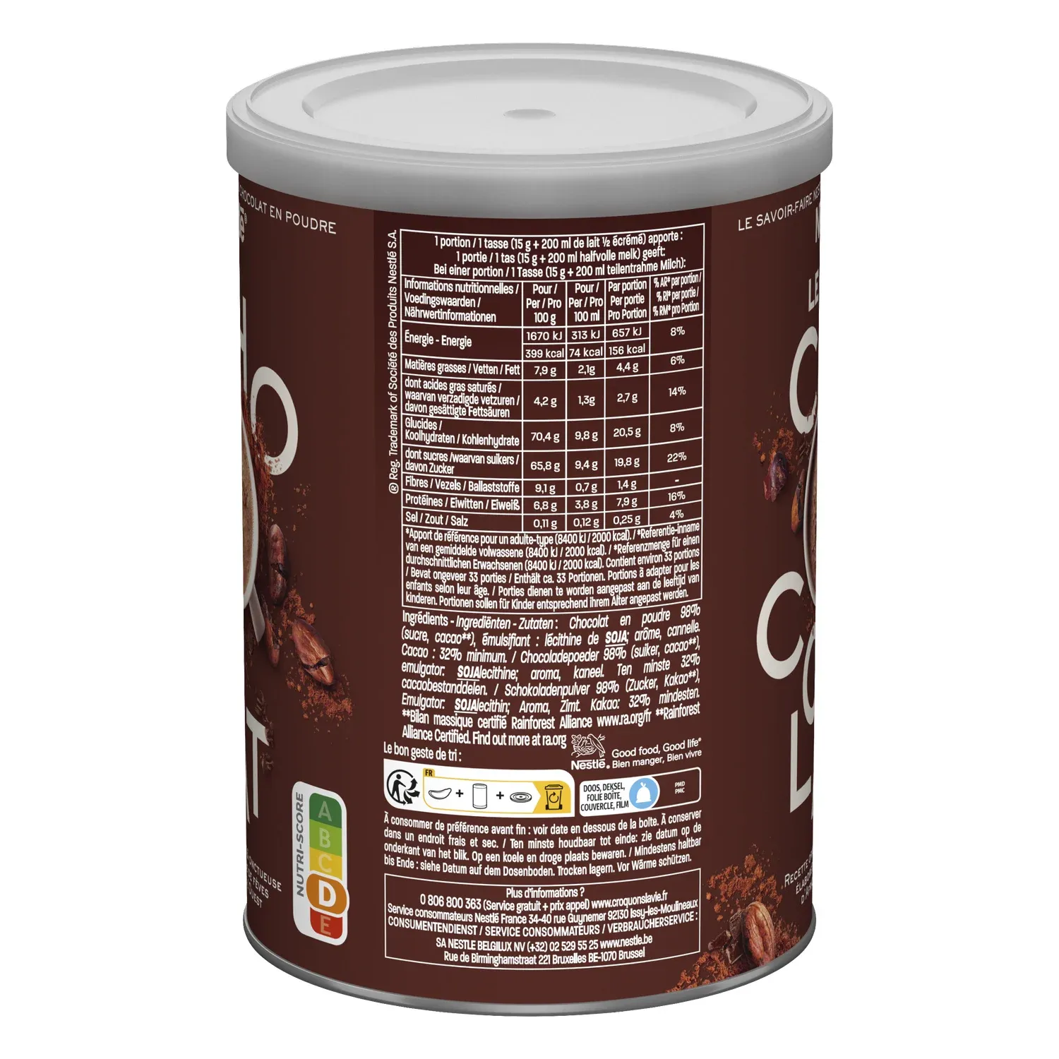 Chocolat en Poudre NESTLE