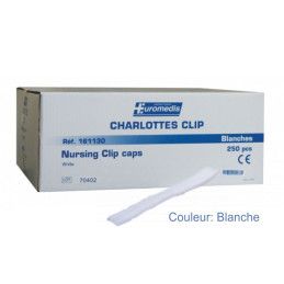 CHARLOTTE A CLIP BLANCHE - BOITE/300