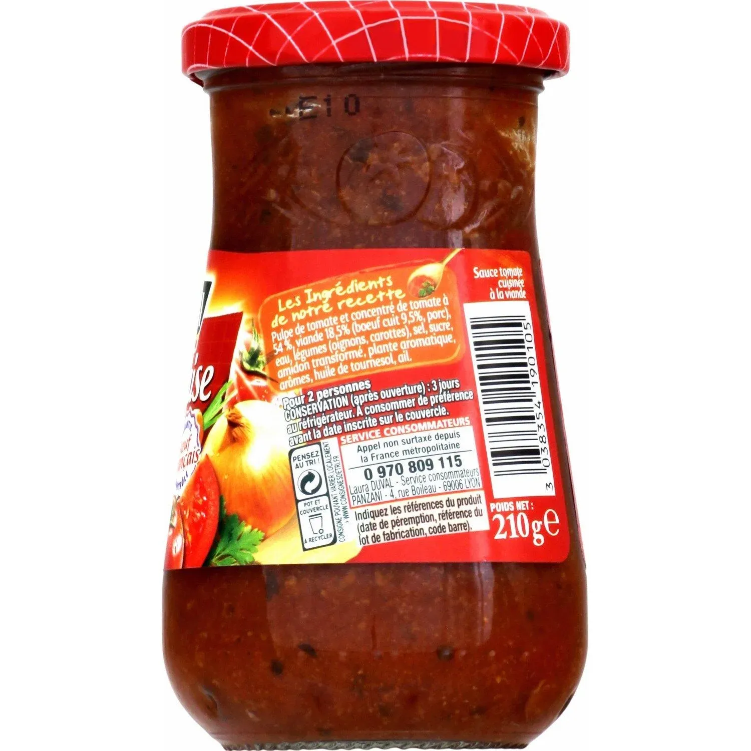 Sauce bolognaise PANZANI