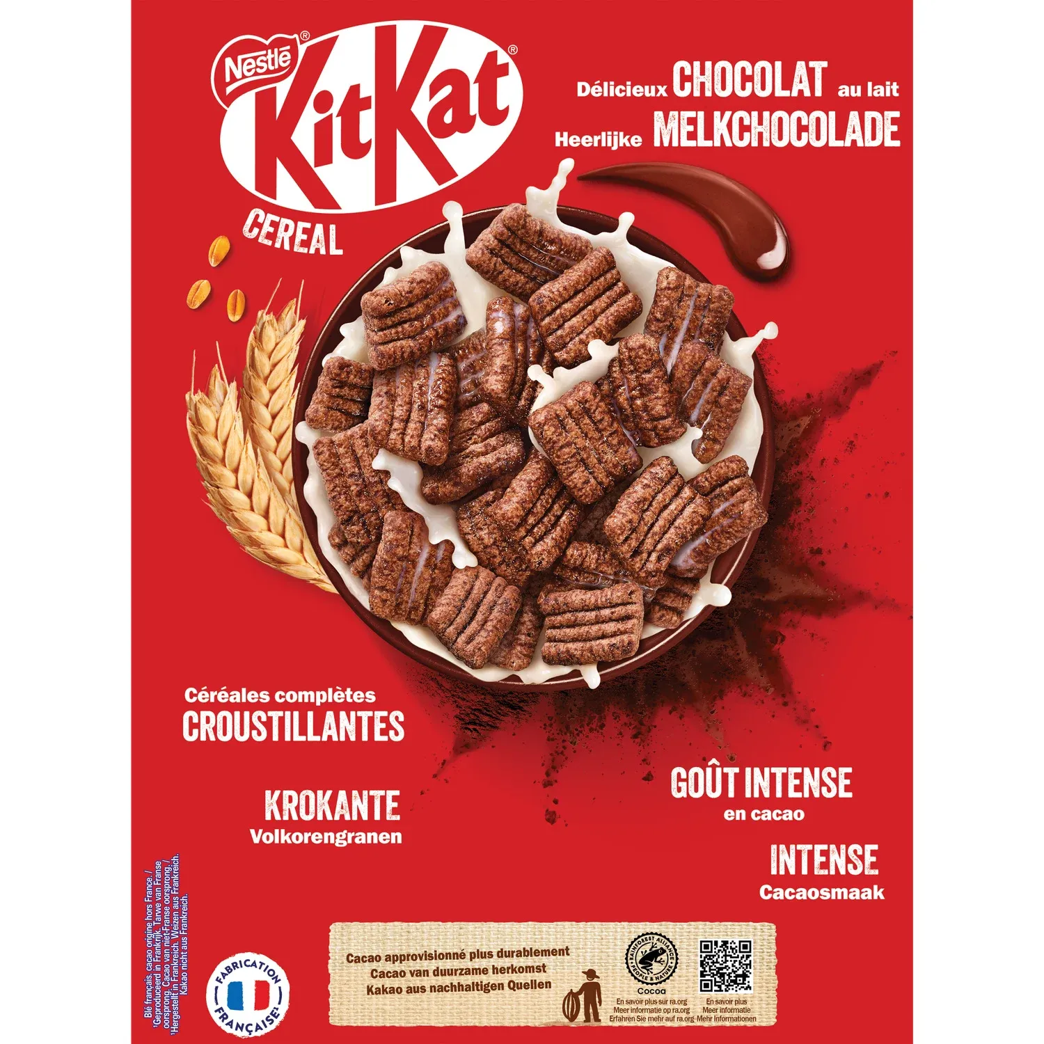 Céréales Kitkat Chocolat au Lait et Cacao NESTLE