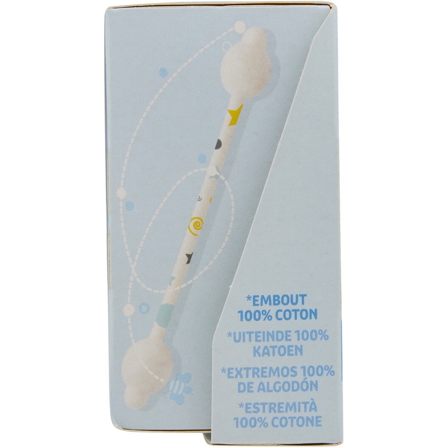 Cotons-Tiges Bébé Oreilles 100% Coton CARREFOUR BABY