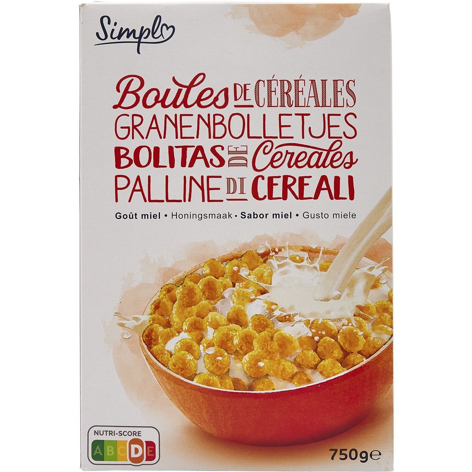 Céréales Boules Maïs Miel SIMPL