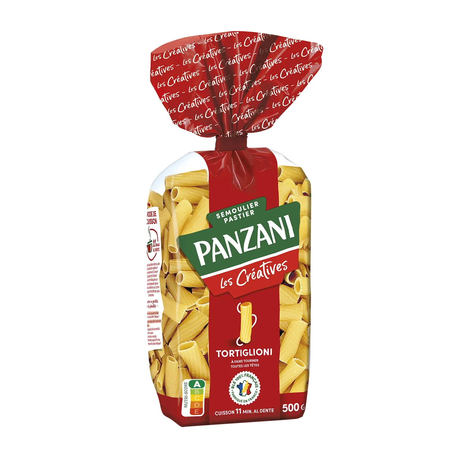 Pâtes tortiglioni les créatives PANZANI