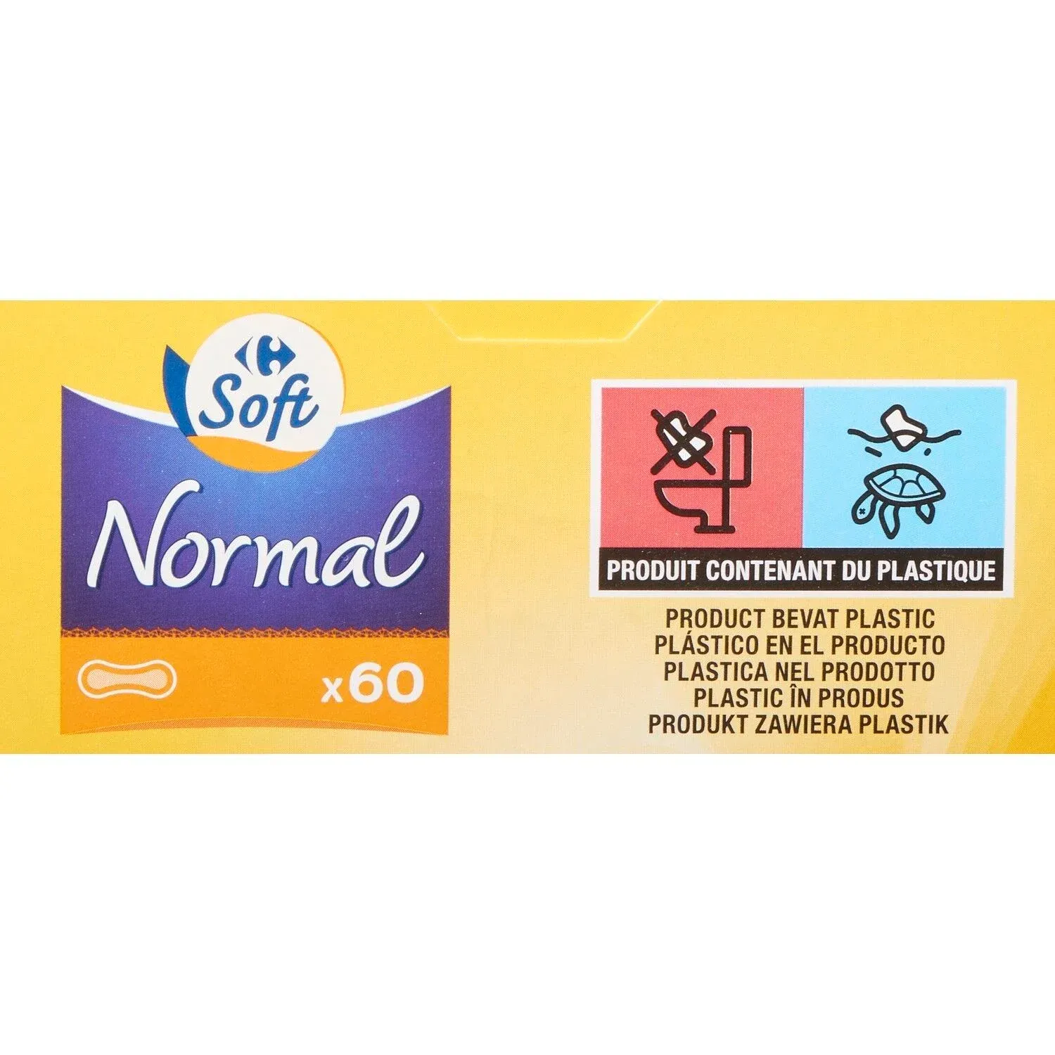 Protège-slips Normal Voile Douceur CARREFOUR SOFT