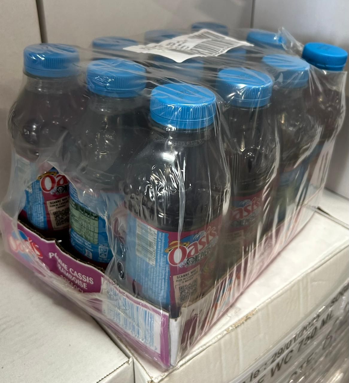 Boissons aux fruits saveur Cassis Framboise 12x50CL