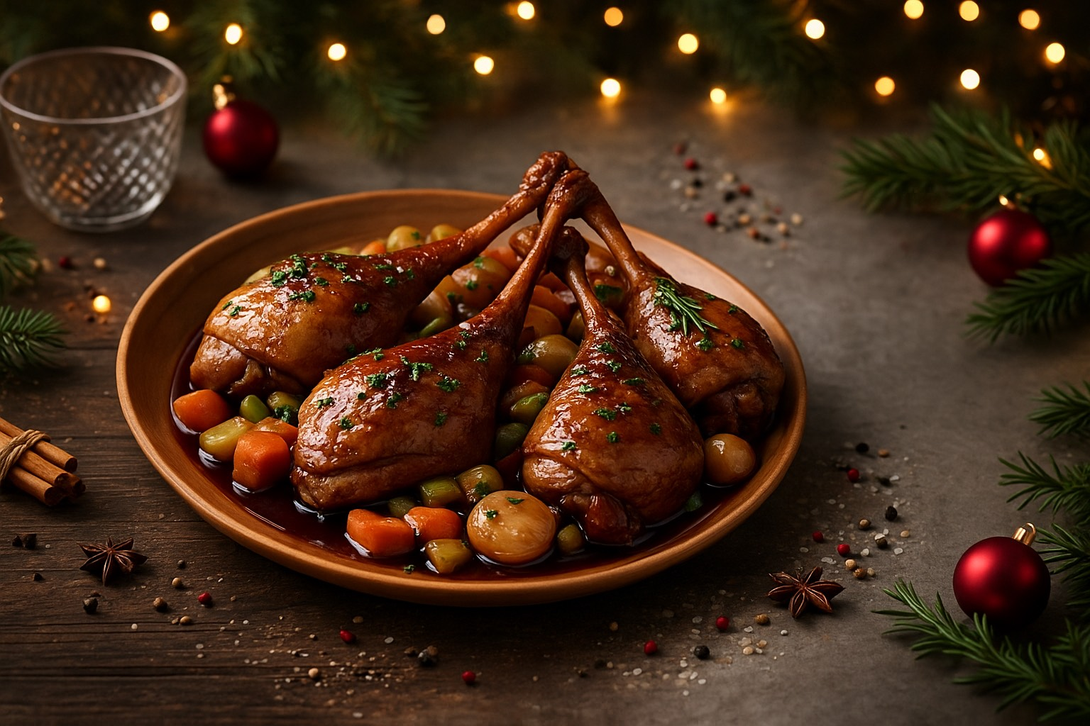 Manchons de Canard aux Olives