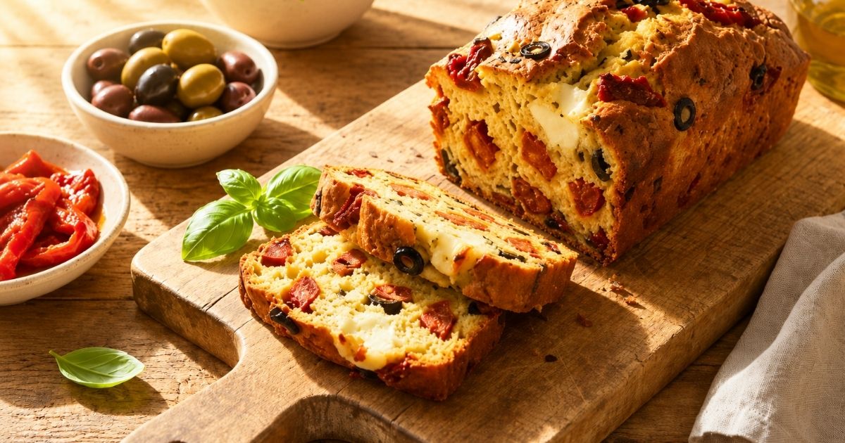 Cake chorizo mozzarella
