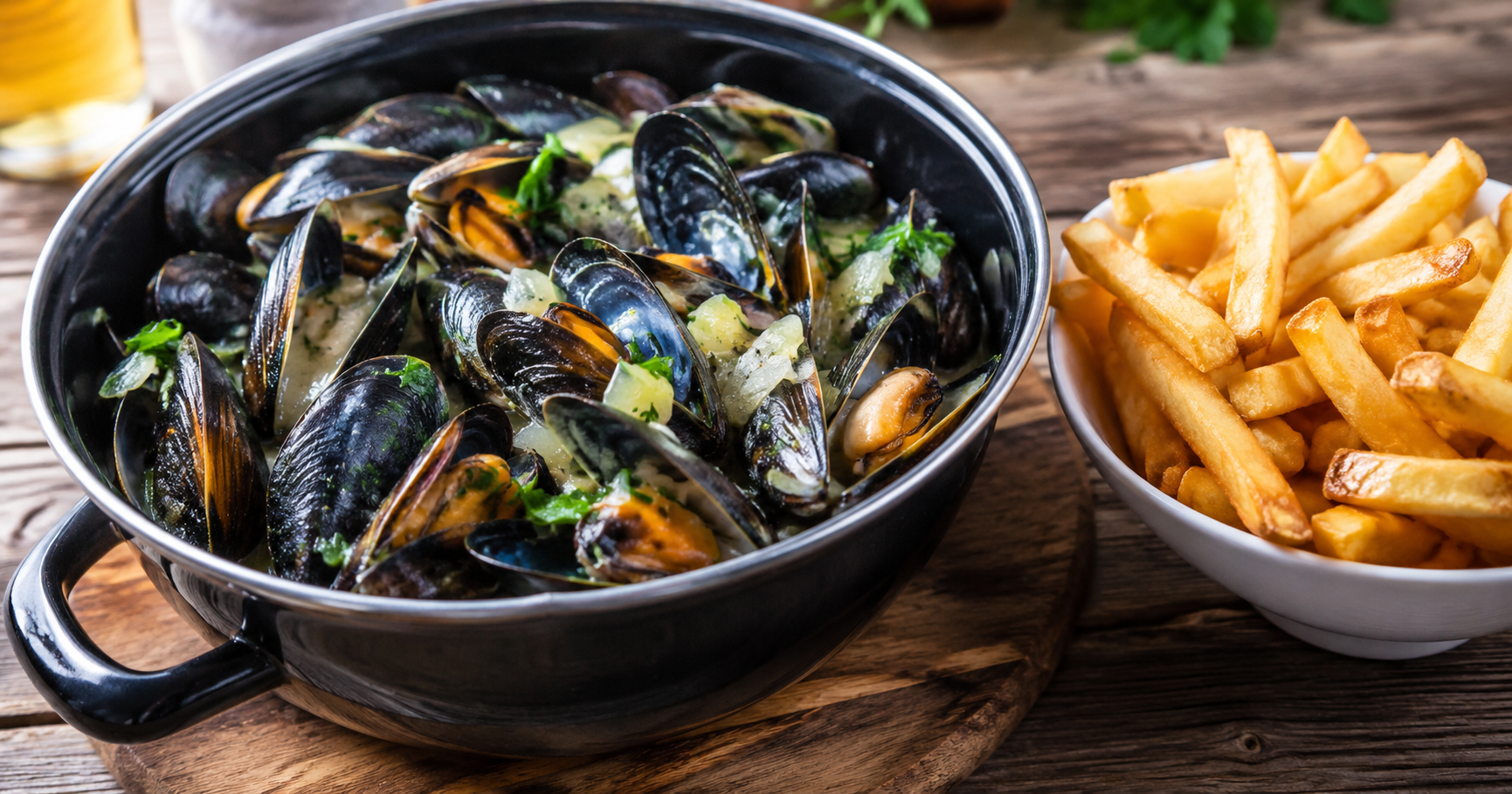 Moules marinières & frites