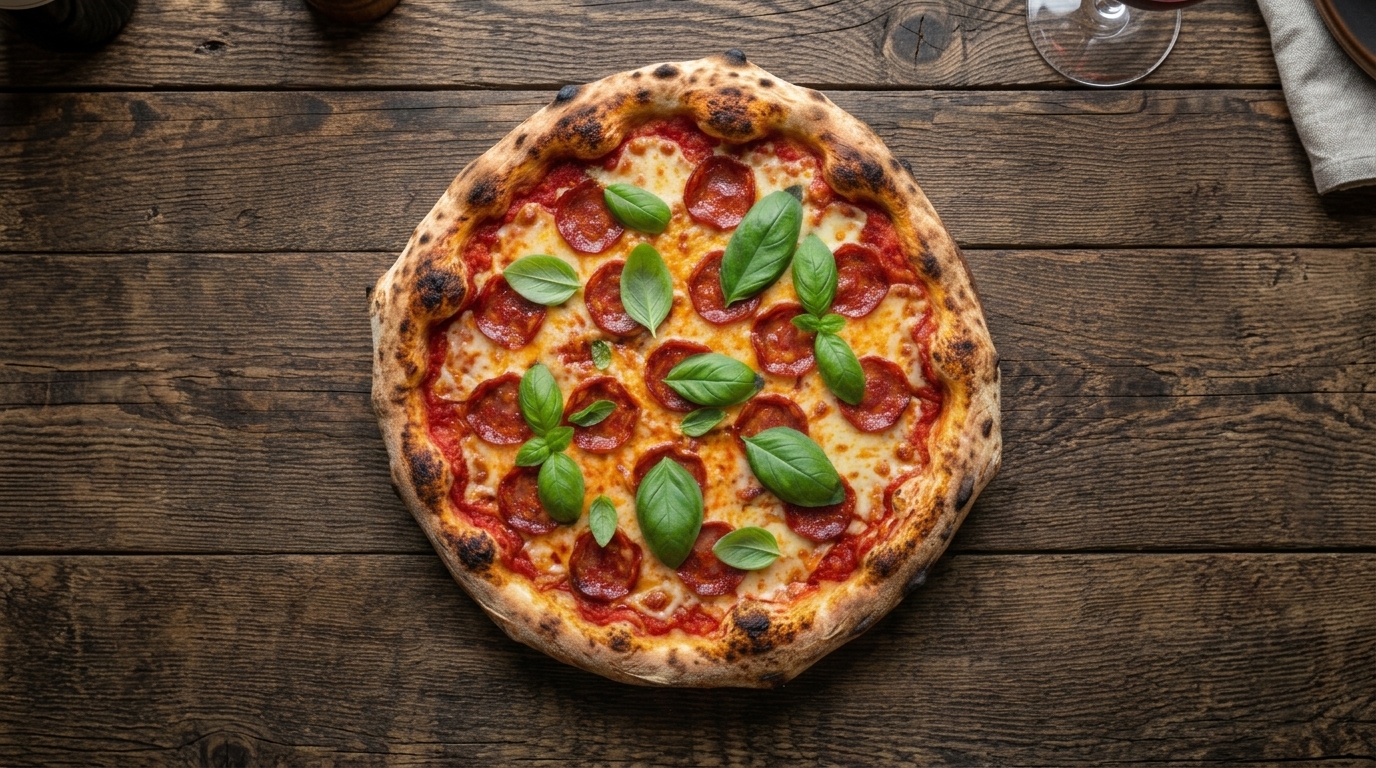 Pizza lbérico-Italienne