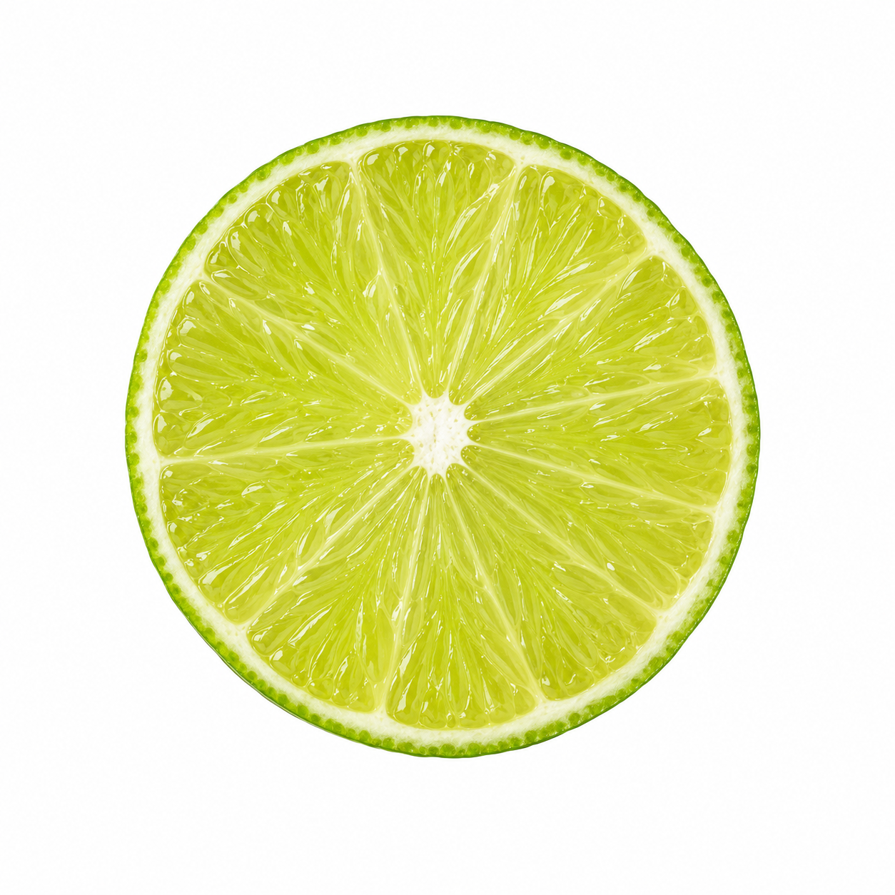 1 tranche de citron vert 
