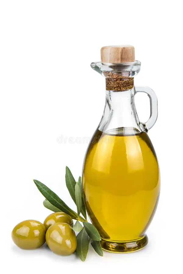 Un filet d'huile d'olive